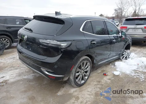 2022 Buick Envision Fwd Avenir z USA, uszkodzony, nr VIN LRBFZRR41ND160378